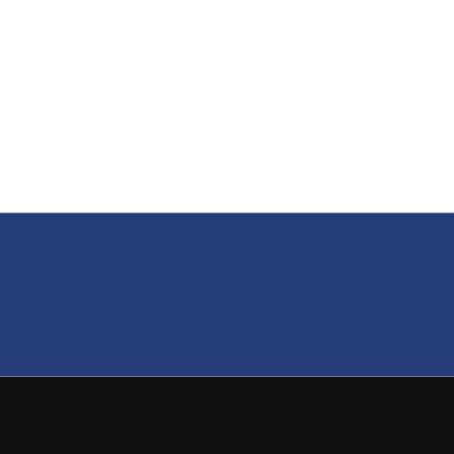 Blanco Azul Negro